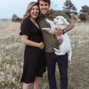 Madewell Ruffle Sleeve Wrap Dress